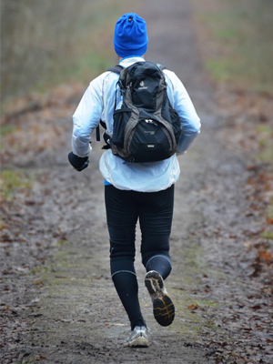 Man jogging